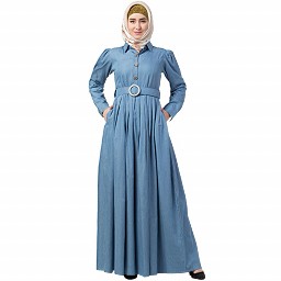 Premium Denim abaya Premium Denim abaya